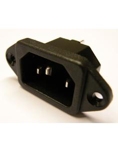 BASISGEHÄUSE IEC320 C14 MÄNNLICHE 250V 10A SCHRAUBEN