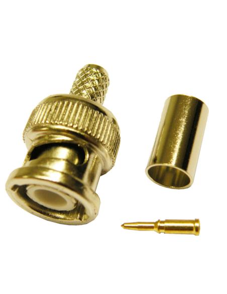 BNC MALE CRIMP-STECKER RG-59