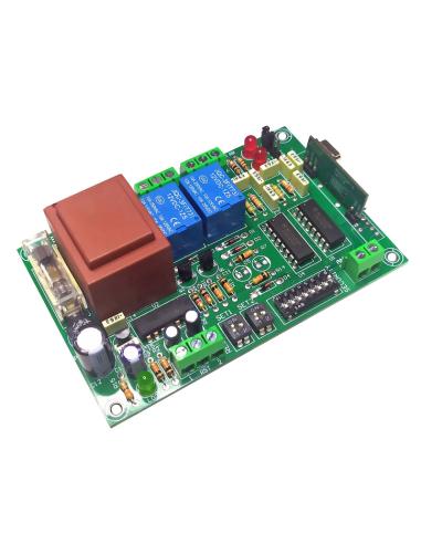 RECEPTOR RF MONO/BIESTABLE 2 CANALES 433,92MHz 230VCA TL-104