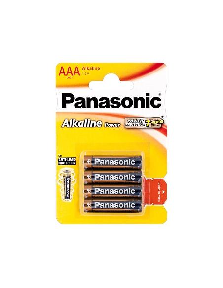 AAA BATERIA ALCALINA (R3) 1,5V BLISTER 4u.