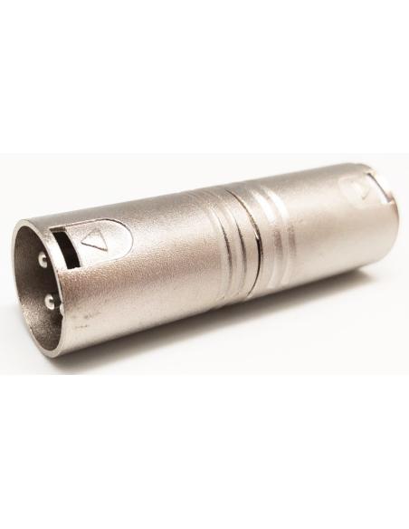 XLR 3P MALE ADAPTER - XLR 3P MALE
