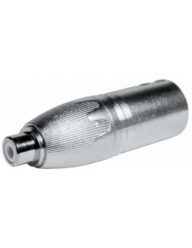 3-POLIGER MÄNNLICHER XLR-ZU-WEIBLICHER RCA-ADAPTER