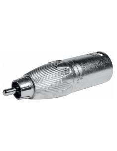 ADAPTADOR XLR MASCLE 3 Pins A RCA MASCLE