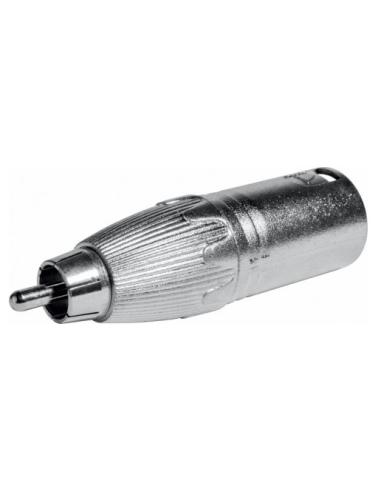 XLR-MÄNNLICHER 3-POL-ZU-RCA-MÄNNLICHER ADAPTER