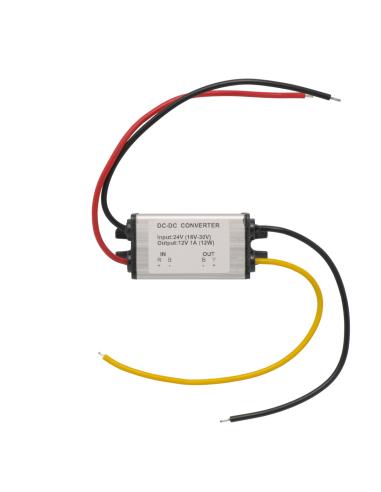 REDUCTOR DC/DC 18-30Vdc SALIDA 12Vdc 1A 12W