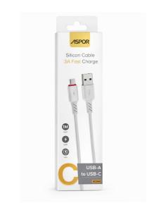 CÂBLE DE RECHARGE RAPIDE USB-A VERS USB-C 3A 1MT