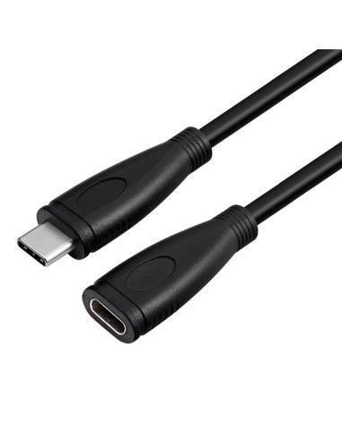 LIGAÇÃO USB-C 3.1 MACHO-FÊMEA 1m