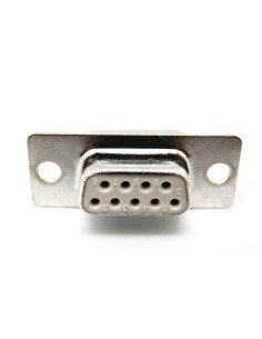CONECTOR SUB-D HEMBRA 9 PINES DE9F