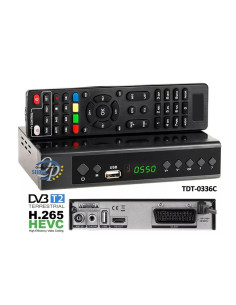 RECEPTOR TDT HD H.265 CABLETECH