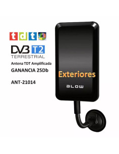ANTENA EXTERIOR TDT ACTIVA 25dBi LTE BLOW