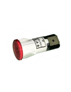 PILOT NEON 220V Ø12mm VERD SÈRIE 283