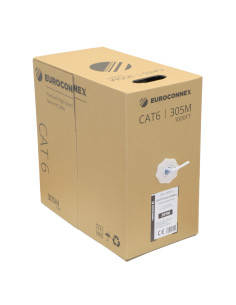 1m CABLE UTP Cat.6 CU LSZH CPR-Dca BLANCO RIGIDO