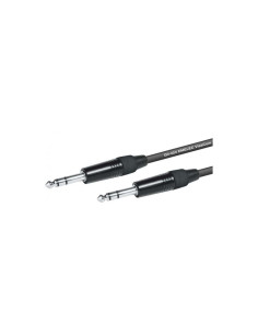CONEXION JACK 6,3 ESTEREO - JACK 6,3 ESTEREO 5m