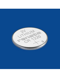 Bateria Li/MnO2 CR1220CU 3V 38mAh