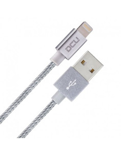CONEXION USB A LIGHTNING iPhone ALUMINIO 1m