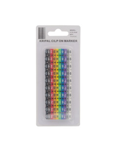 PACK MARCADORS CLIP PER A CABLE 6-7,5mm 100pcs