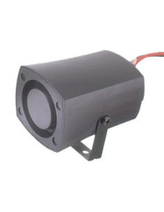 ALARME PIÉZOÉLECTRIQUE MONOTONE SIRÈNE 12V 115dB