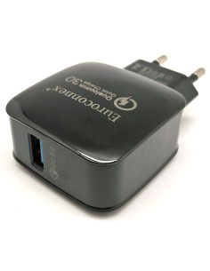 USB-LADEGERÄT ROT 100/240V SCHNELLLADUNG