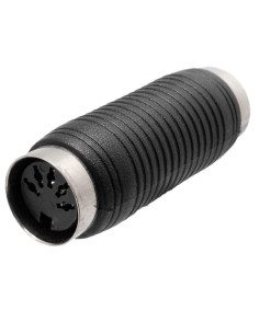 ADAPTADOR DIN 5P DOBLE HEMBRA 180º