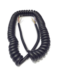 CABLE DE MICROFONO RIZADO C8 CABLES PELADOS