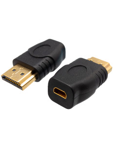 ADAPTADOR HDMI MICRO HEMBRA A HDMI A MACHO
