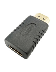 ADAPTADOR HDMI MINI HEMBRA A HDMI A MACHO