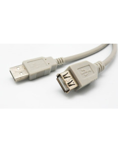 USB 2.0 MASCLE A - FEMELLA A CONNEXIÓ 3m