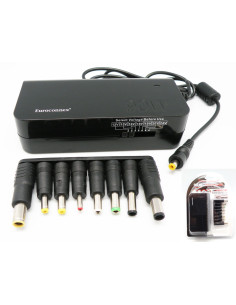 CARREGADOR UNIVERSAL REGULABLE 12-24V 120W + USB 2A