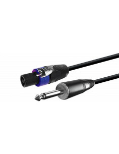 CONEXION JACK 6,3 MONO - SPEAKON 2x1,5mm 3m