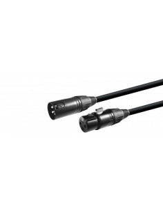 CONEXION XLR MACHO - XLR HEMBRA 5m