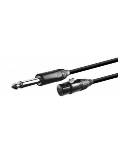CONEXION JACK 6,3 MONO - XLR 3P HEMBRA 10m