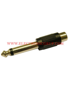 ADAPTATEUR JACK 6,35 MM MÂLE MONKEY - RCA FEMELLE