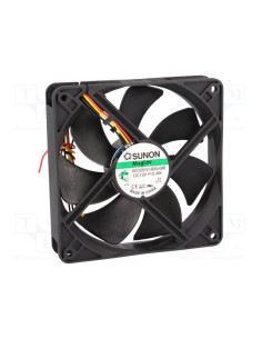 VENTILADOR 12Vdc 5,4W 120x120x25mm 2 HILOS