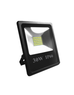 FOCUS LED EXTERIOR D'ALUMINI 30W 6500K IP65 12/24VDC
