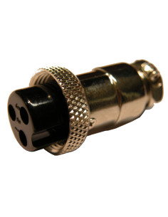 CONECTOR MICRO ROSCA HEMBRA AEREO 3P