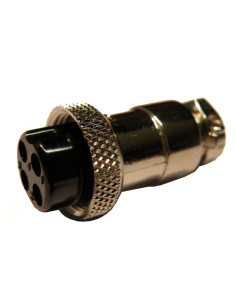 CONECTOR MICRO FÊMEA DE ANTENA 4P