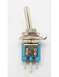 INTERRUPTOR PALANCA MINI 3P ON-ON SPDT 250V 1A