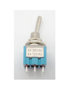 MINI 6P EIN-AUS-AN DPDT 250V 3A KIPPSCHALTER