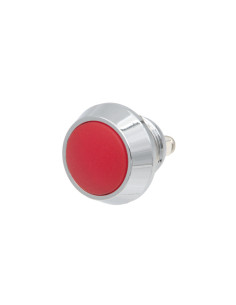 PULSADOR ANTIVANDALICO OFF-(ON) 12mm ROJO 2A/36V
