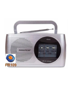 RADIO TRANSISTOR CPR109 12.5x7.5x2.5cm 2xAA(R6)