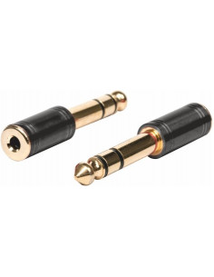 ADAPTATEUR ST MÂLE 6.3 VERS ST FEMELLE 3.5 JACK