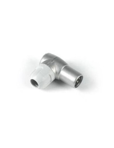 CONECTOR TV MACHO ACODADO BLINDADO IEC 90° Ø9,5mm