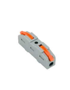 REGLETA CONEXION RAPIDA 1X1 EN LINEA 0,08 a 4 mm2 