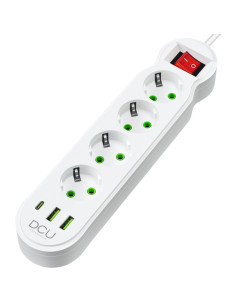BASE MULTIPLE 4 TOMAS + 4 USB (5V/ 2.1A) 10.5W