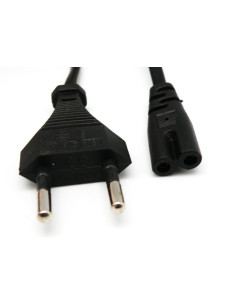 CONNEXIÓ ELÈCTRICA "TIPUS 8" IEC 60320 C7 3m