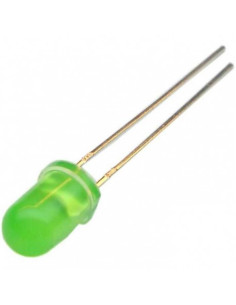 LED 5mm VERDE 3,2-4vdc 20mA